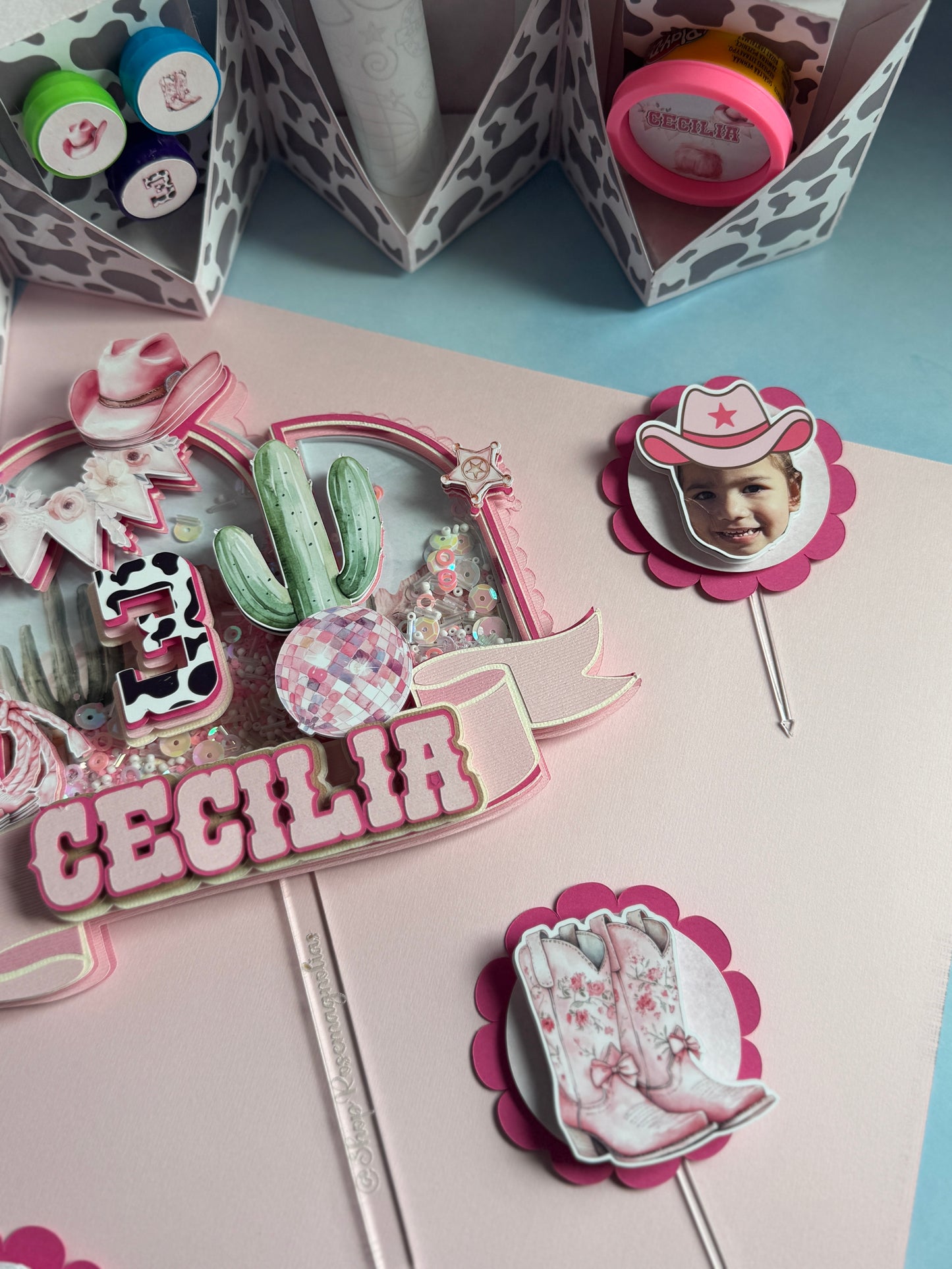 Rodeo Cake Topper