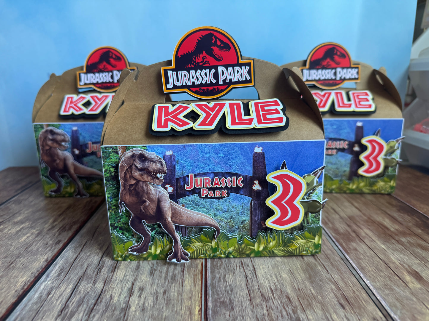 Jurassic Park Gable Boxes