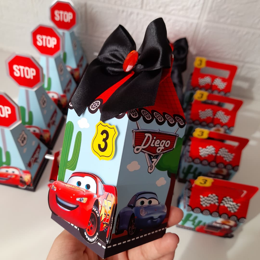 Cars Bob Favor Boxes