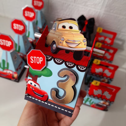 Cars Bob Favor Boxes
