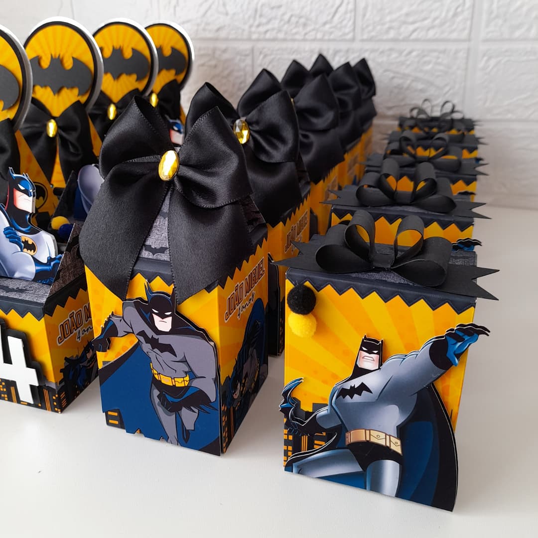 Batman Favor Boxes