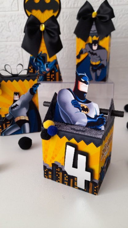 Batman Favor Boxes