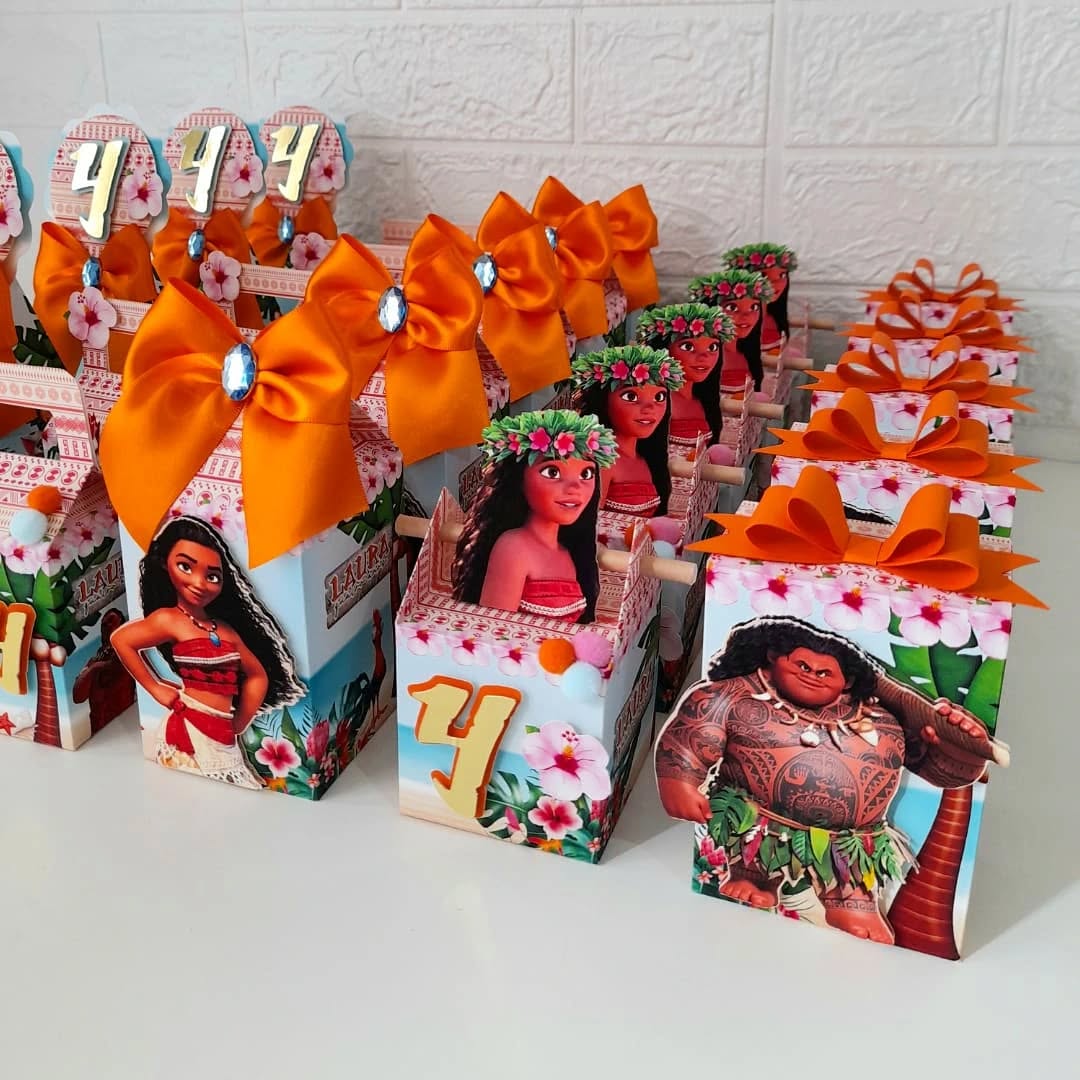 Moana Favor Boxes