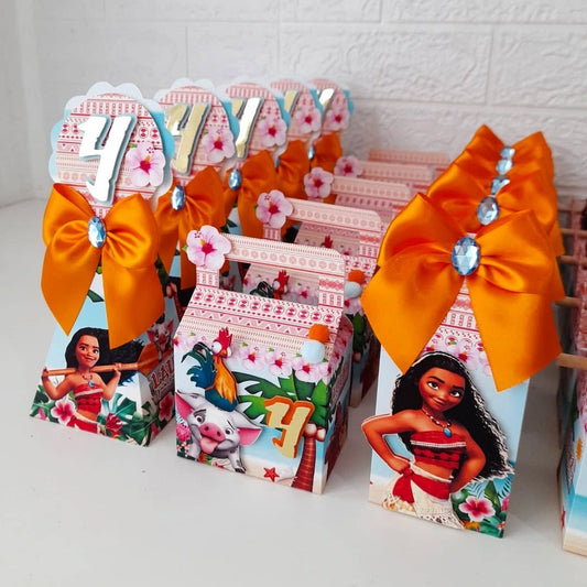 Moana Favor Boxes