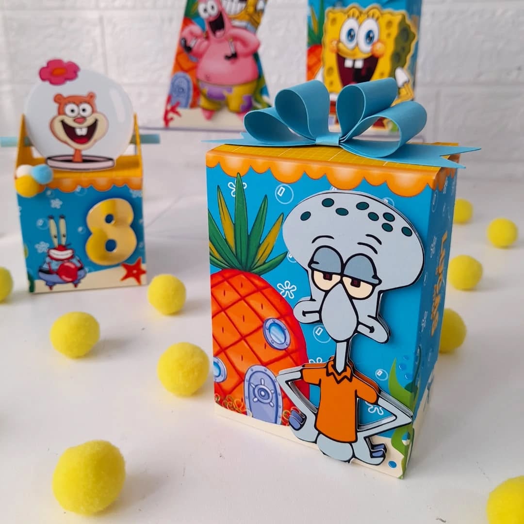 Sponge Bob Favor Boxes