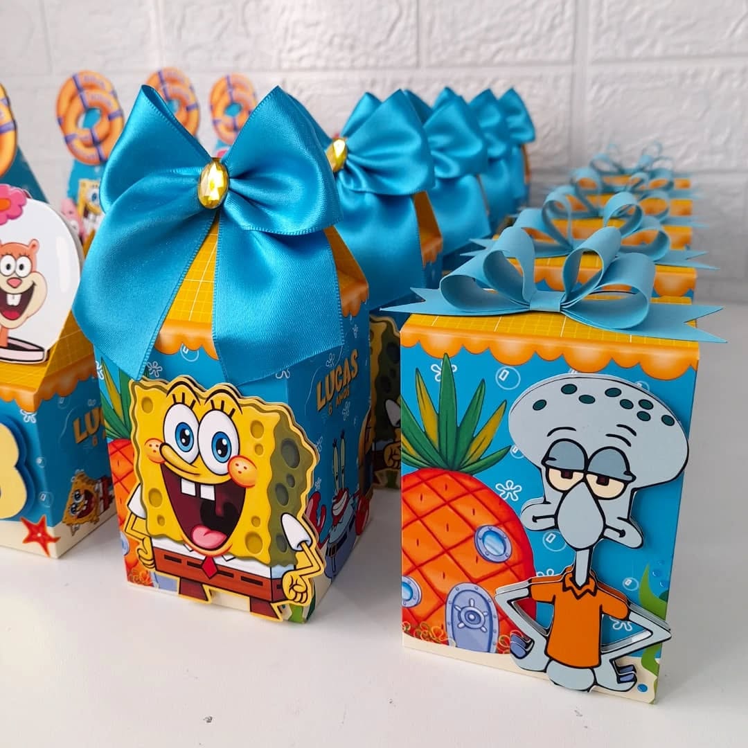 Sponge Bob Favor Boxes