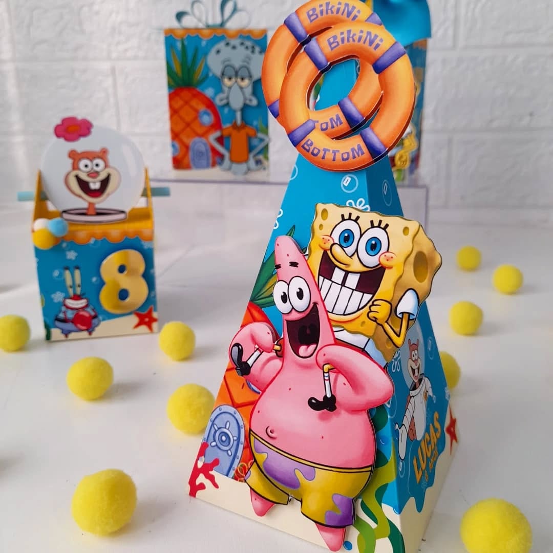 Sponge Bob Favor Boxes