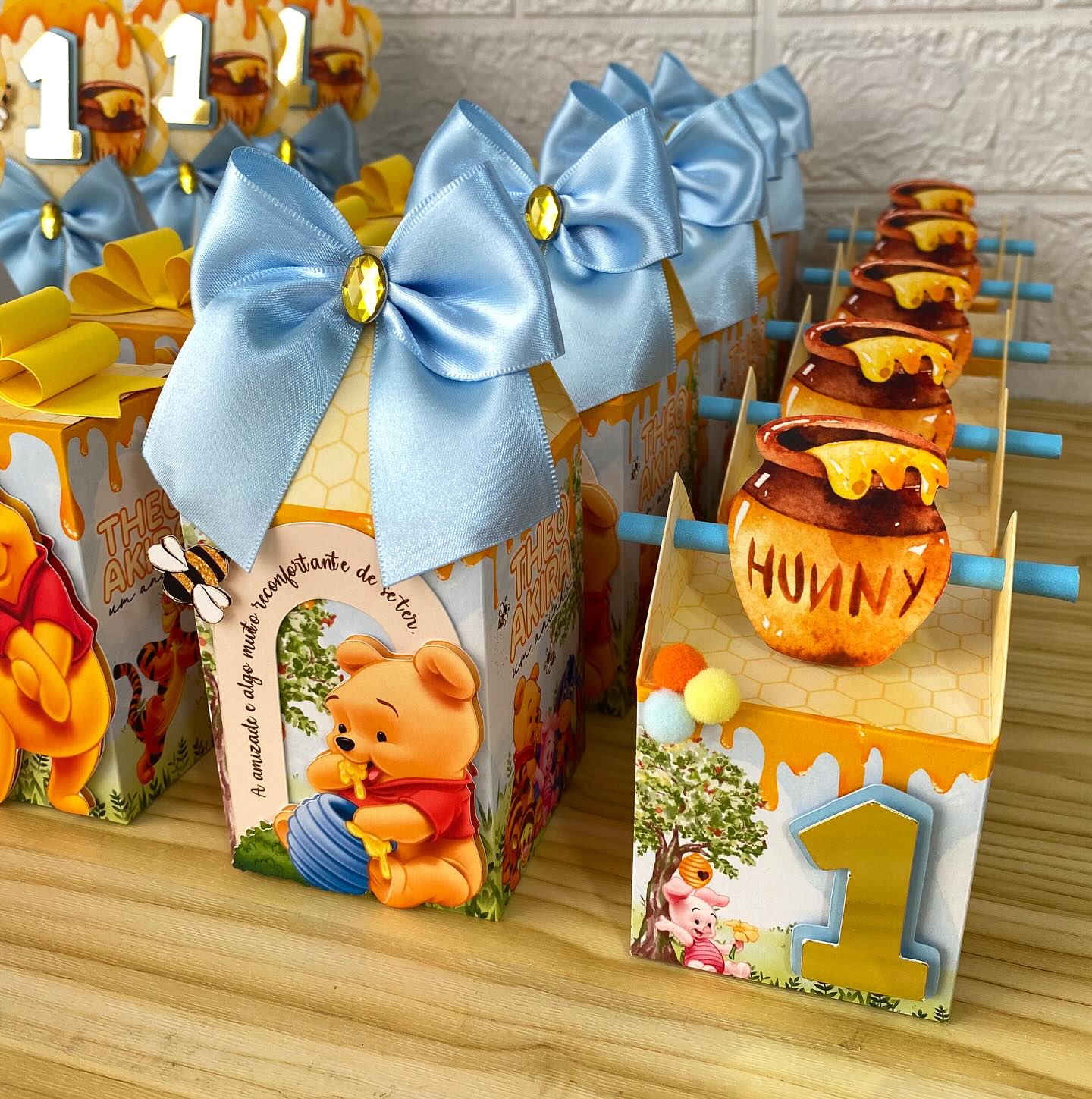 Pooh Favor Boxes