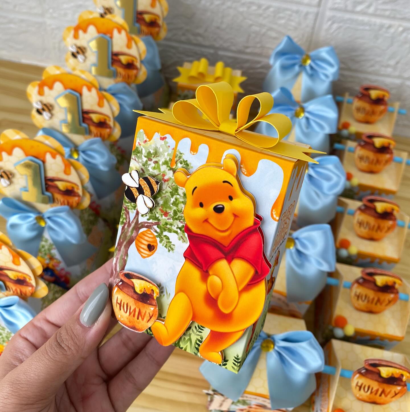 Pooh Favor Boxes