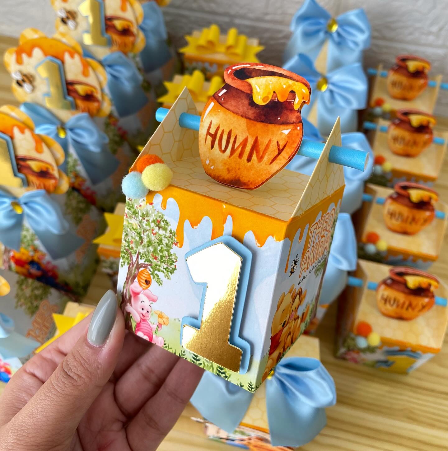 Pooh Favor Boxes