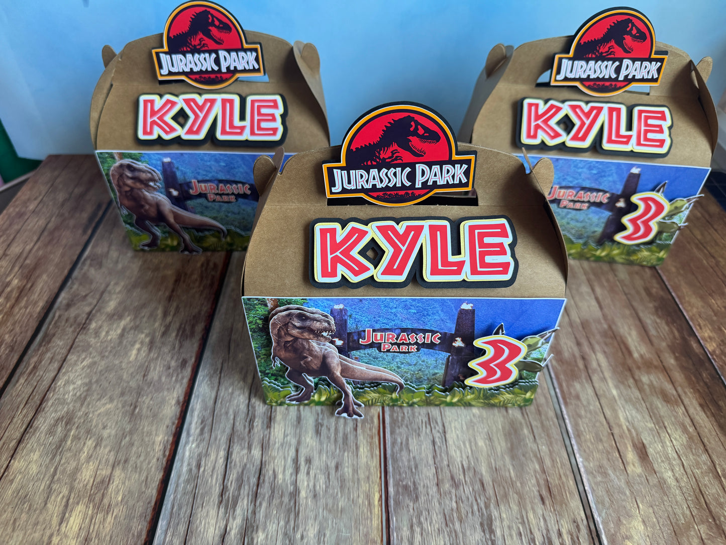 Dinosaur Park Gable Boxes