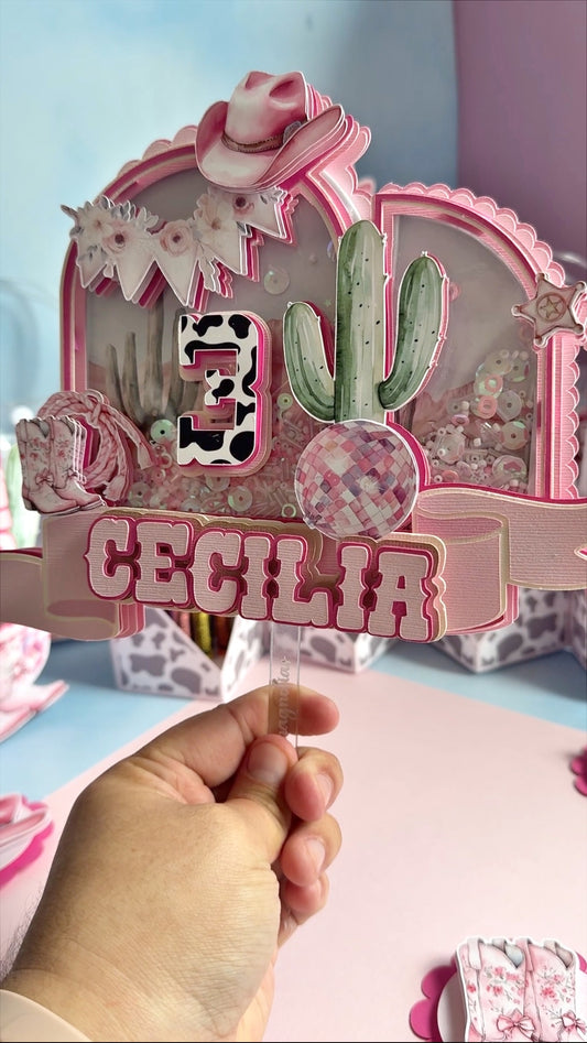 Rodeo Cake Topper