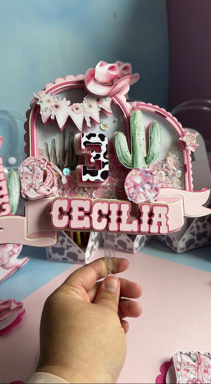 Rodeo Cake Topper