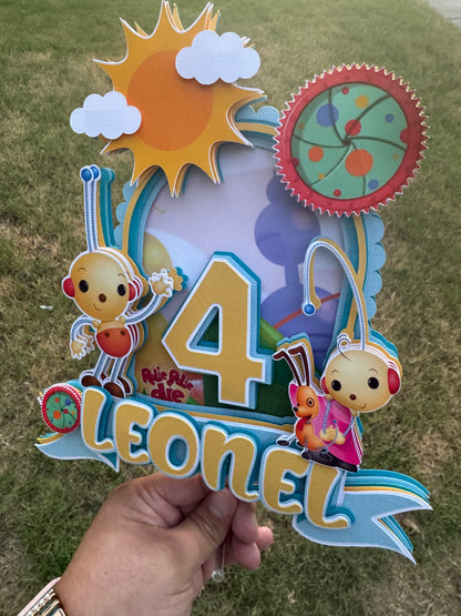 Rollie Pollie Ollie Cake topper