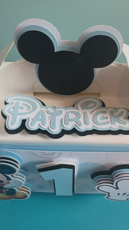 Mickey Mouse Gable Boxes