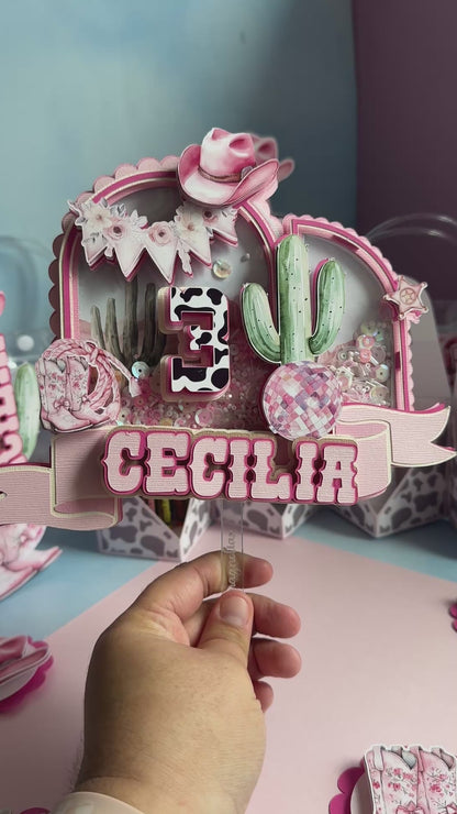 Rodeo Cake Topper