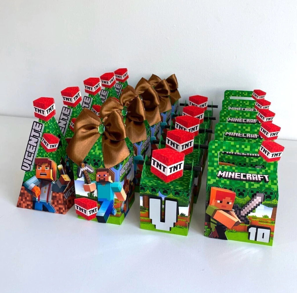 Minecraft Favor Boxes